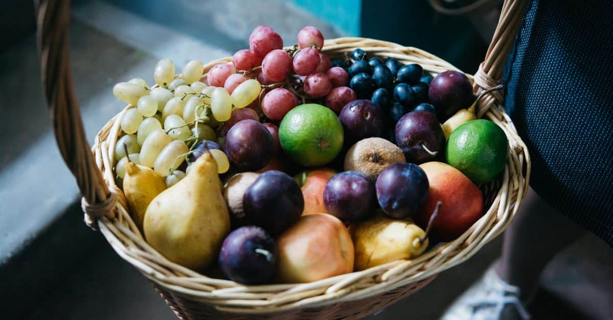 Groente en fruit voor een gezond dieet