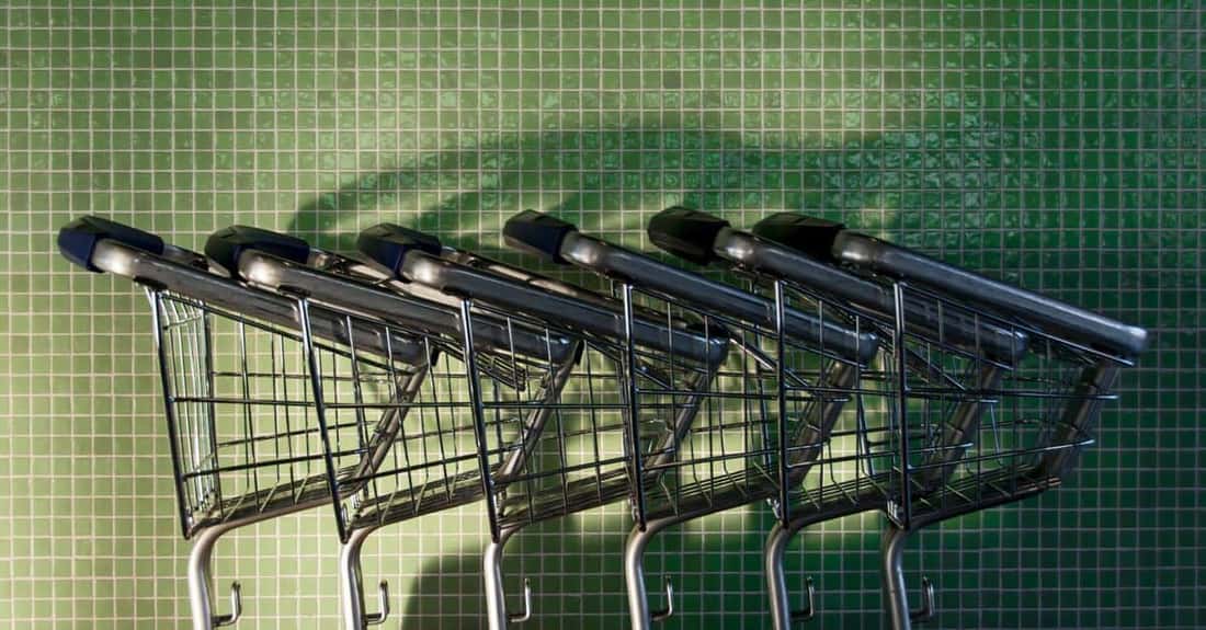Boodschappen doen in de nieuwe supermarkt